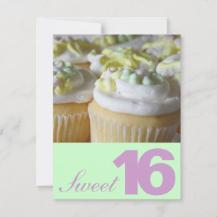 Invitations du parti Sweet sixteen