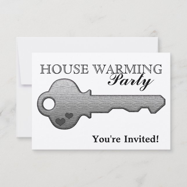 Invitations du Posh Shimmer House Warming Party (Devant)
