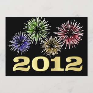 Invitations du réveillon du Nouvel An - 2012
