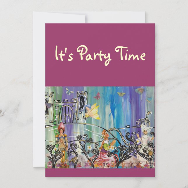 Invitations du Sorta Fairytale Party (Devant)
