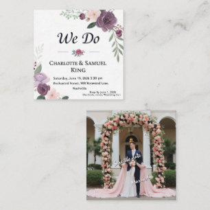 Invitations élégantes pour des souvenirs inoubliab