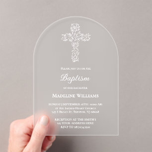 INVITATIONS EN ACRYLIQUE