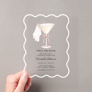INVITATIONS EN ACRYLIQUE