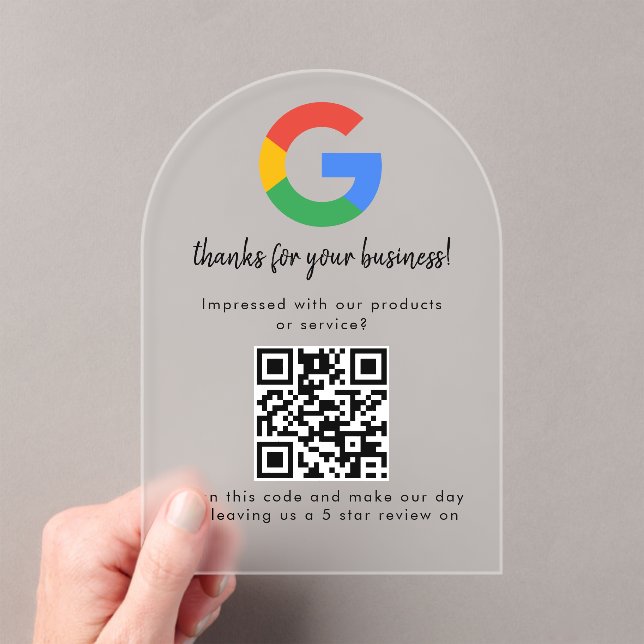 Invitations En Acrylique Analyse de site Web des avis Google Logo d'entrepr (In situ (ordinateur de poche))