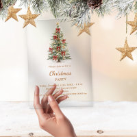 Arbres rubans rouges clair luxe Fête de Noël