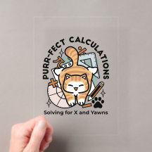 Calculs Parfaits – Création de chat de maths drôle