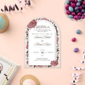 Invitations En Acrylique carton d'invitation de mariage