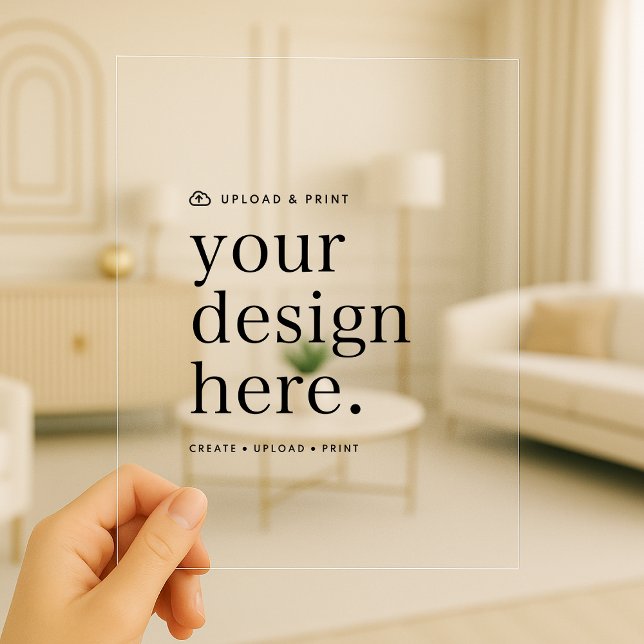 Invitations En Acrylique Carton d'invitation en acrylique | Votre conceptio (Versatile transparent acrylic invitation for business, weddings, special occasion events & more!)