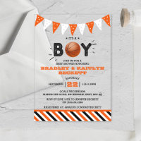 C'est un garçon ! Baby shower de base-ball à thème