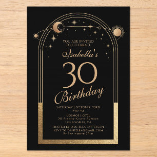 Invitations En Acrylique Chapeau et bottes de cowboy occidental pour son 60