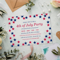 Confettis étoilés Fête du 14 juillet