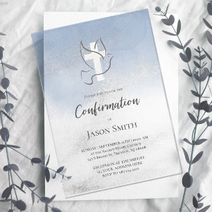 Invitations En Acrylique Confirmations