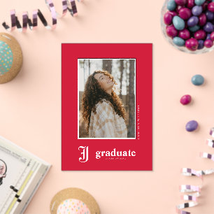 Invitations En Acrylique Diplômé de l'Université d'État de Jacksonville