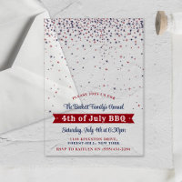 Élégantes Étoiles en chute 4 juillet fête