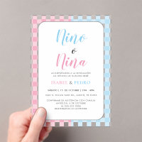 en vichy Classic Nino o Nina Spanish Gender Revela
