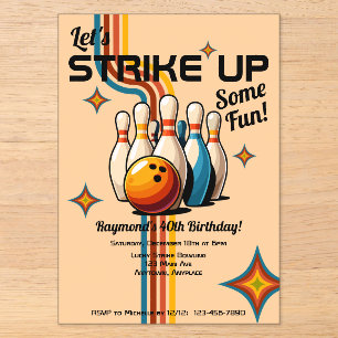 Invitations En Acrylique Faisons monter l'ambiance avec une fête d'annivers