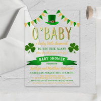 Fête de la Saint-Patrick pour bébé O'Baby
