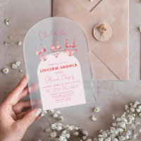 Fête des mariées de lingerie rose Flirty Bachelore