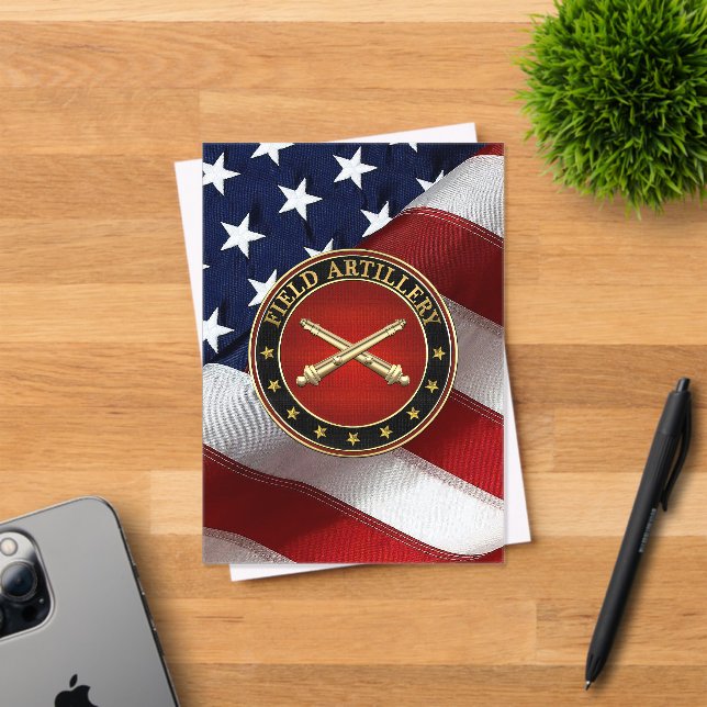 Invitations En Acrylique Field Artillery Branch Insignia Special Edition (Insitu (Carte d'invitation))