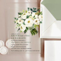 Fleur blanche | Déjeuner d'affaires