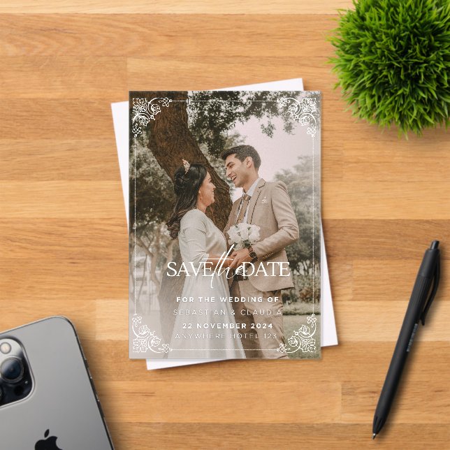 INVITATIONS EN ACRYLIQUE JOUR DE MARIAGE 2026 (Insitu (Carte d'invitation))