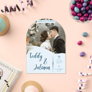 INVITATIONS EN ACRYLIQUE JOUR DE MARIAGE 2026