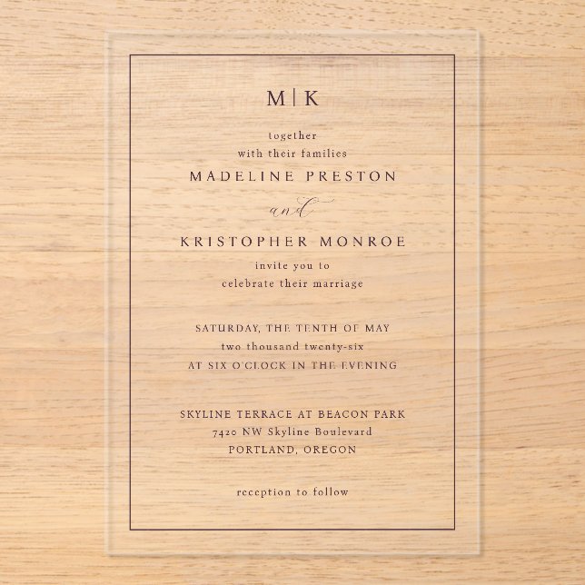 INVITATIONS EN ACRYLIQUE ___LLMGEN___ 16 (Recto)