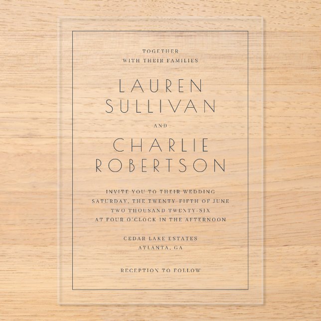 INVITATIONS EN ACRYLIQUE ___LLMGEN___ 17 (Recto)