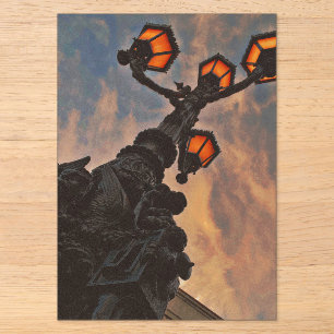 Invitations En Acrylique lumière de rue