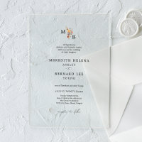 Mariage de monogramme floral coloré