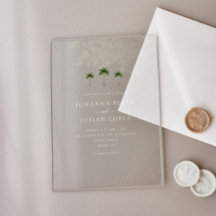 Mariage Élégant au Palmier Minimal