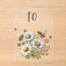 Mariage Fleur sauvage Aquarelle