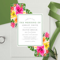 Mariage Fleurs de Tilleul Hibiscus Tropical