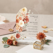 Mariage Floral Élégant d'Automne
