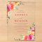 Mariage Floral Printanier Été Audacieux & Vibrant