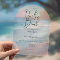 Mariage Moderne sur la Plage au Coucher du Soleil