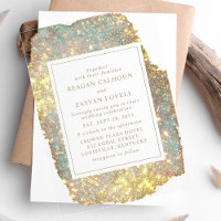 Mariage Pailleté Irridescent Moderne