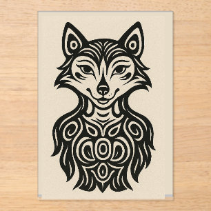 Invitations En Acrylique Miss Furry