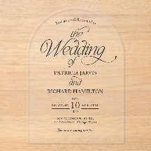 Modern Minimalist Arch Wedding Elegant