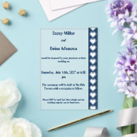 Nos cœurs 8 bits en mariage en acrylique marine