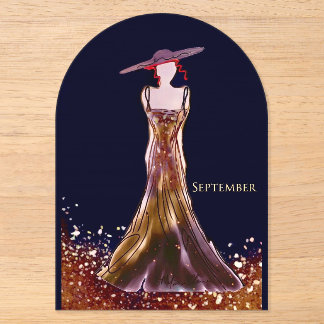 Invitations En Acrylique "Ombre"