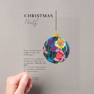 Invitations En Acrylique Ornement Prépa Fête de Noël Noël
