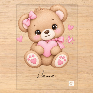 Invitations En Acrylique Ours