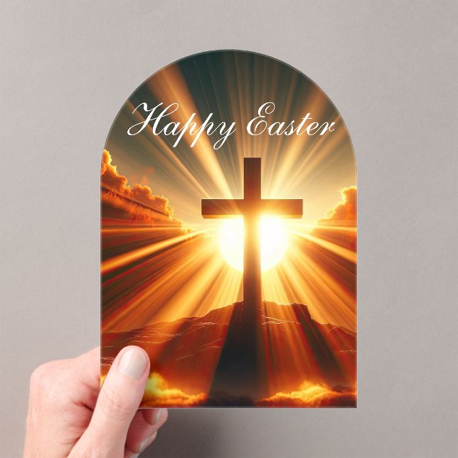 Invitations En Acrylique Pâques du printemps (In situ (ordinateur de poche))