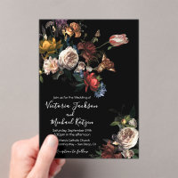 Rembrandt Floral Dark & Moody Mariage