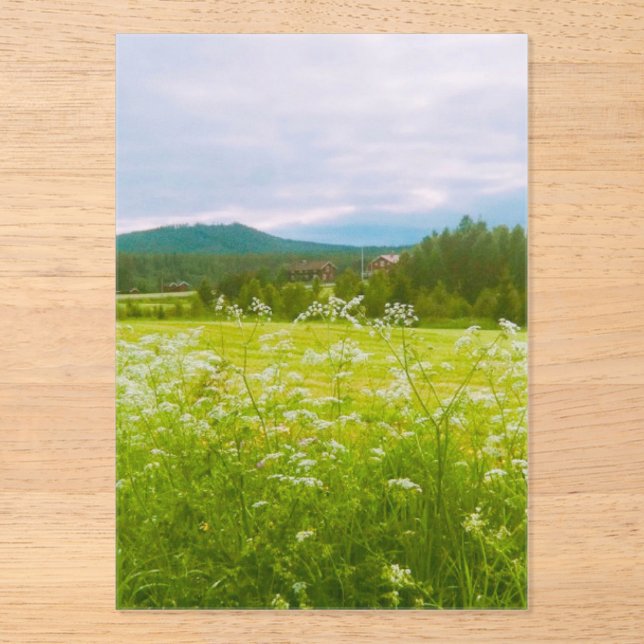 Invitations En Acrylique Summer in Hälsingland - Helsingia  (Recto)