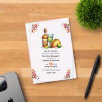 Tacos & Tequila Mexicaine Fiesta Mariage Transpare