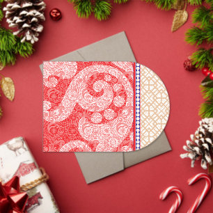 Invitations En Acrylique une carte au coeur rouge
