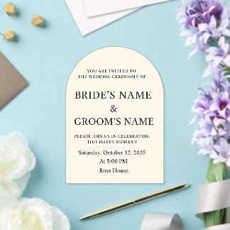 Invitations En Acrylique Une Célébration de l'Amour