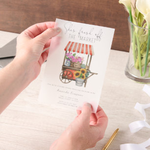 INVITATIONS EN VÉLIN 